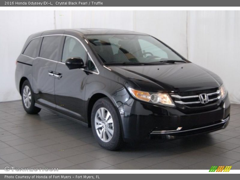 Crystal Black Pearl / Truffle 2016 Honda Odyssey EX-L