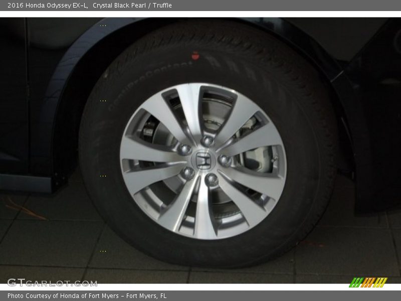 Crystal Black Pearl / Truffle 2016 Honda Odyssey EX-L