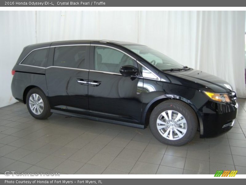 Crystal Black Pearl / Truffle 2016 Honda Odyssey EX-L
