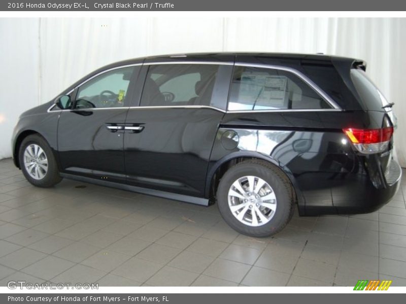 Crystal Black Pearl / Truffle 2016 Honda Odyssey EX-L