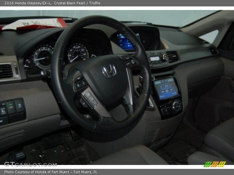 Crystal Black Pearl / Truffle 2016 Honda Odyssey EX-L