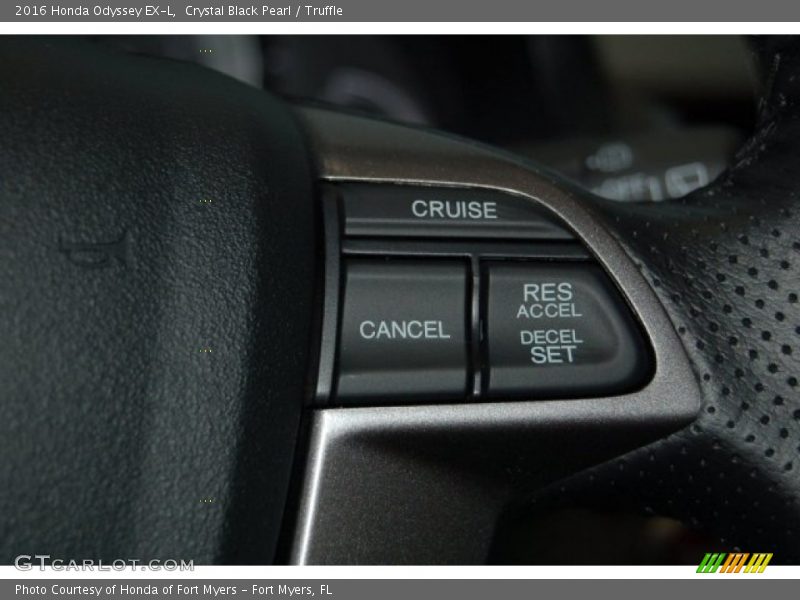 Crystal Black Pearl / Truffle 2016 Honda Odyssey EX-L