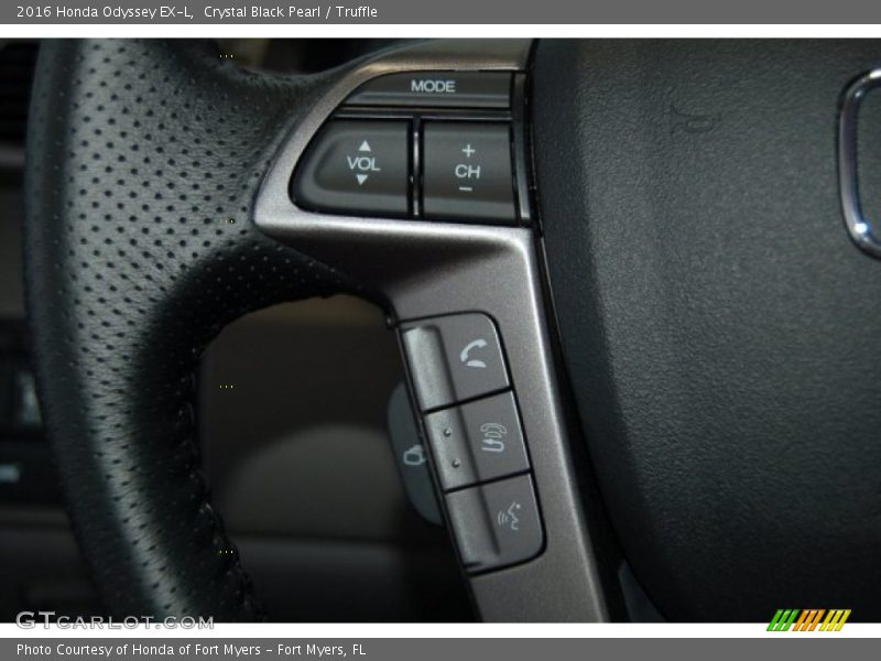 Crystal Black Pearl / Truffle 2016 Honda Odyssey EX-L