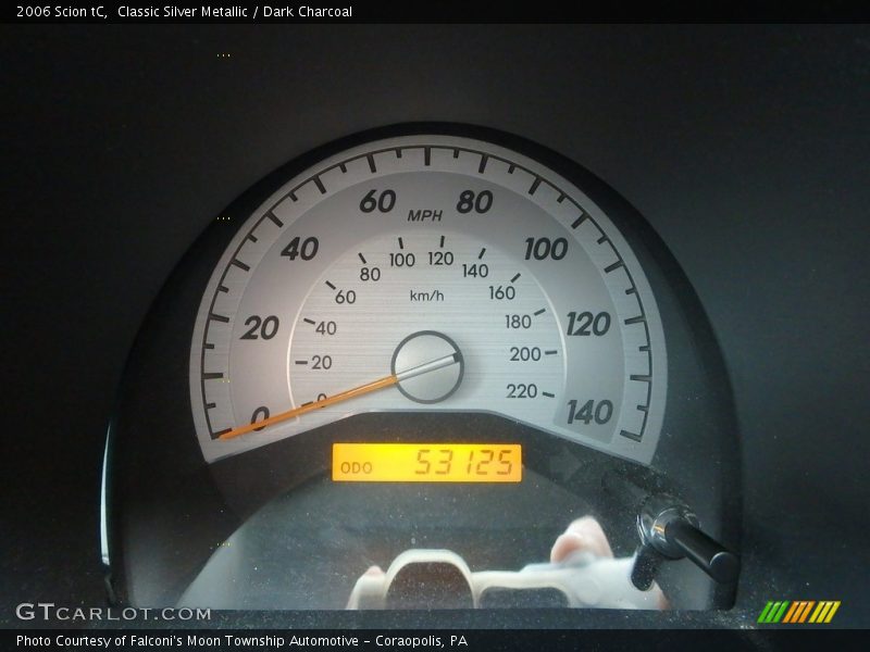 Classic Silver Metallic / Dark Charcoal 2006 Scion tC