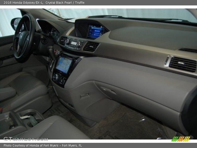 Crystal Black Pearl / Truffle 2016 Honda Odyssey EX-L