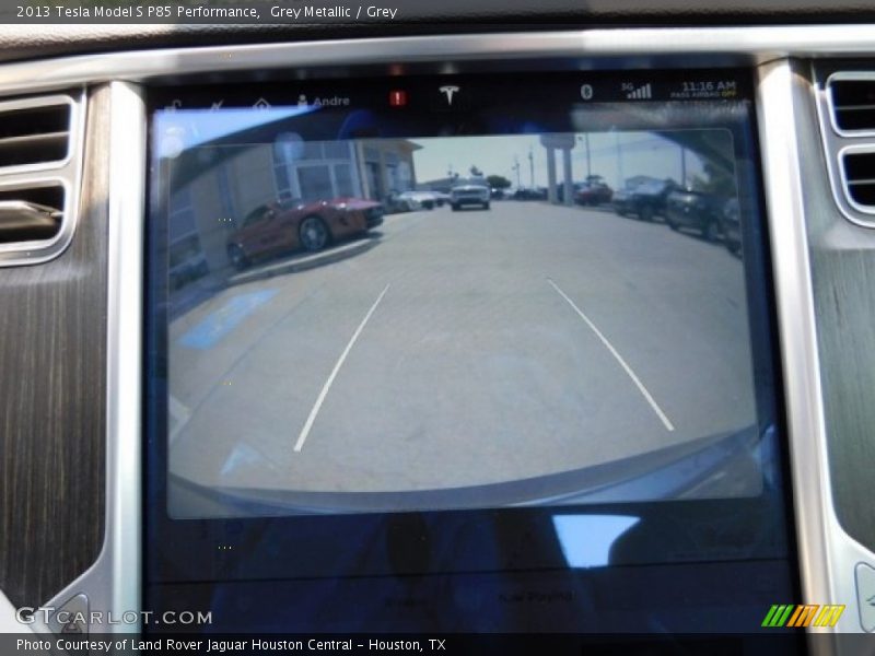 Grey Metallic / Grey 2013 Tesla Model S P85 Performance