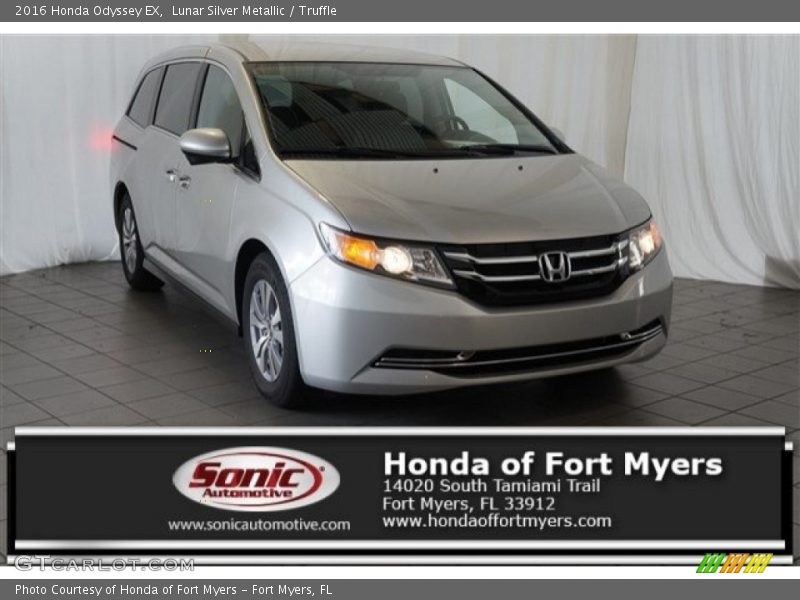 Lunar Silver Metallic / Truffle 2016 Honda Odyssey EX