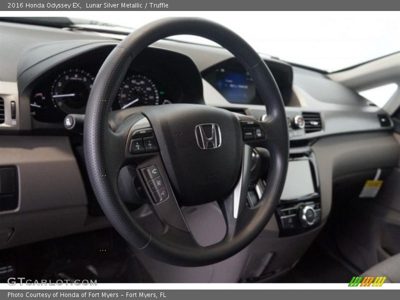 Lunar Silver Metallic / Truffle 2016 Honda Odyssey EX
