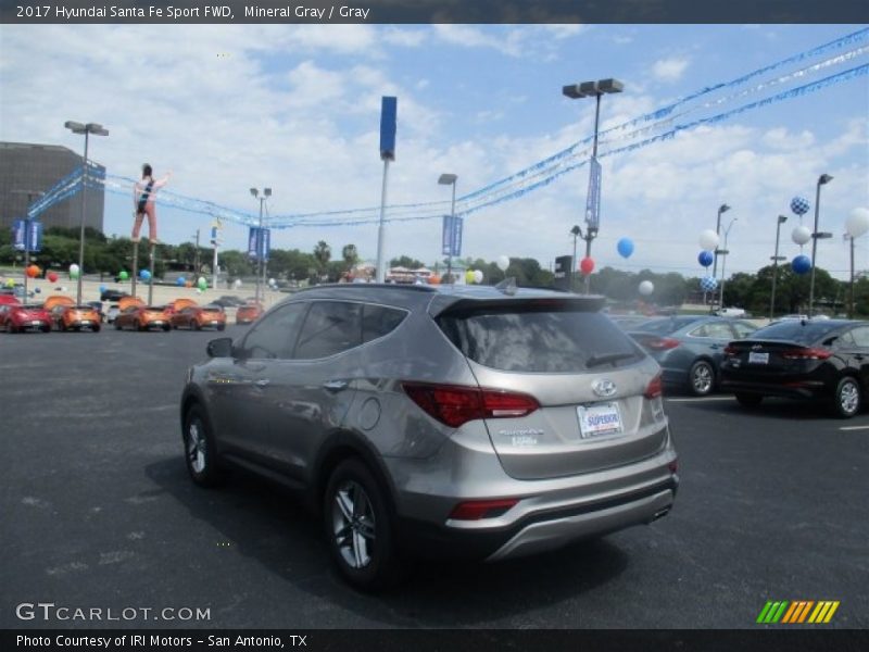 Mineral Gray / Gray 2017 Hyundai Santa Fe Sport FWD