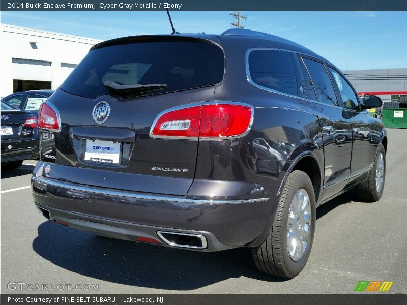 Cyber Gray Metallic / Ebony 2014 Buick Enclave Premium