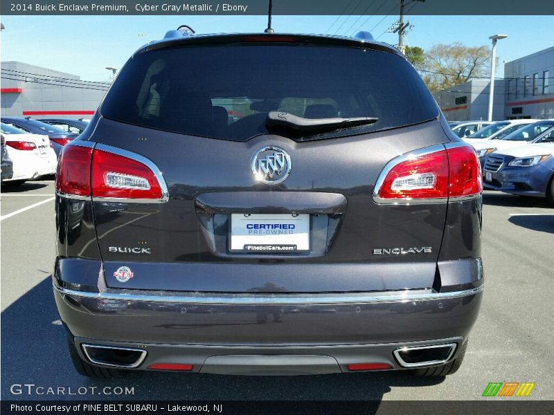 Cyber Gray Metallic / Ebony 2014 Buick Enclave Premium