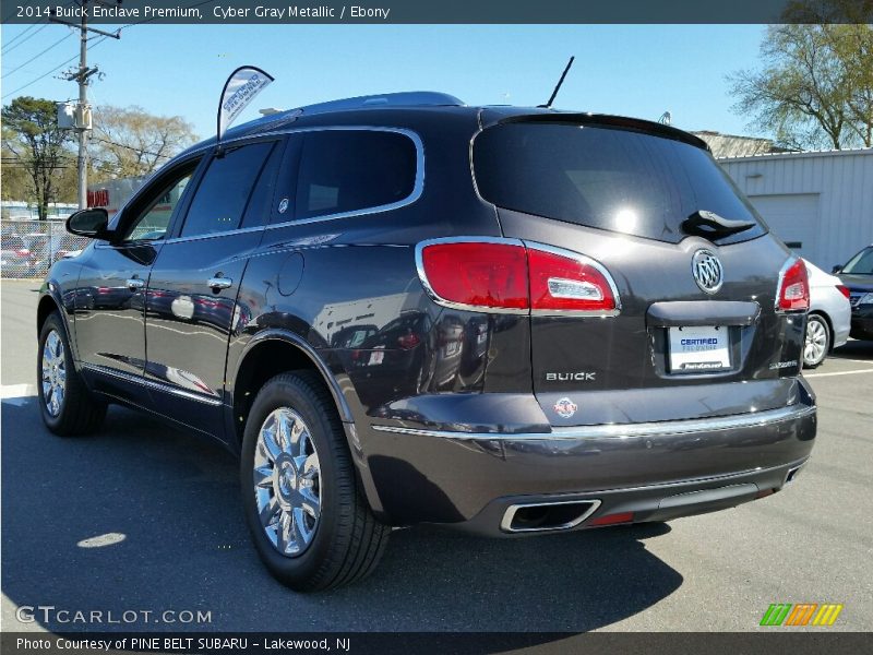 Cyber Gray Metallic / Ebony 2014 Buick Enclave Premium