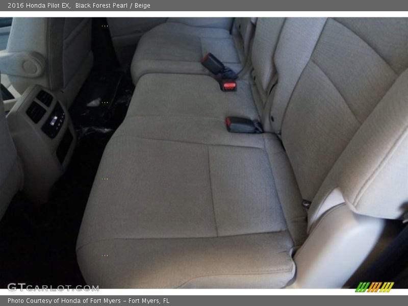 Black Forest Pearl / Beige 2016 Honda Pilot EX