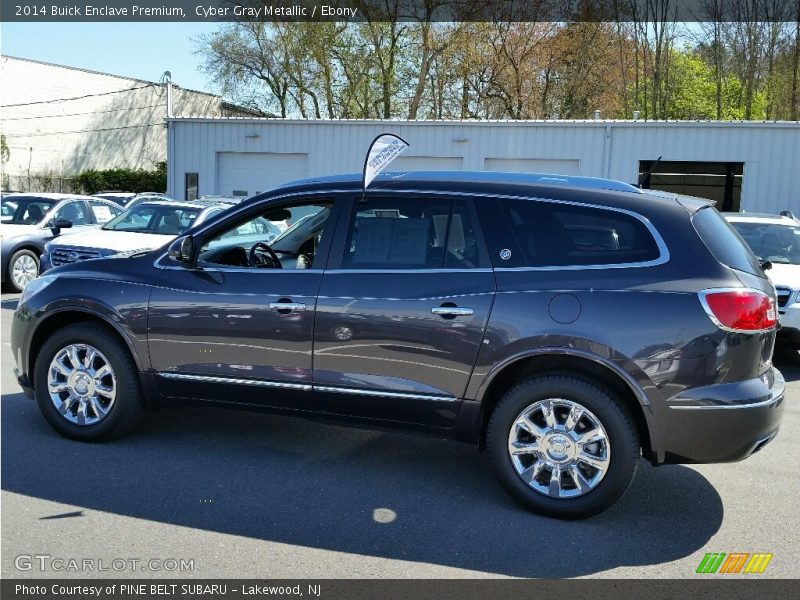 Cyber Gray Metallic / Ebony 2014 Buick Enclave Premium