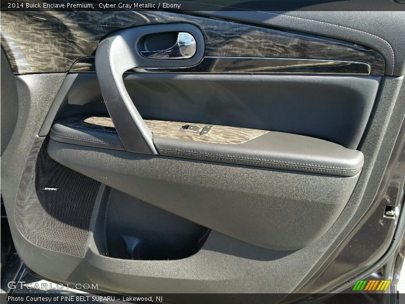 Cyber Gray Metallic / Ebony 2014 Buick Enclave Premium
