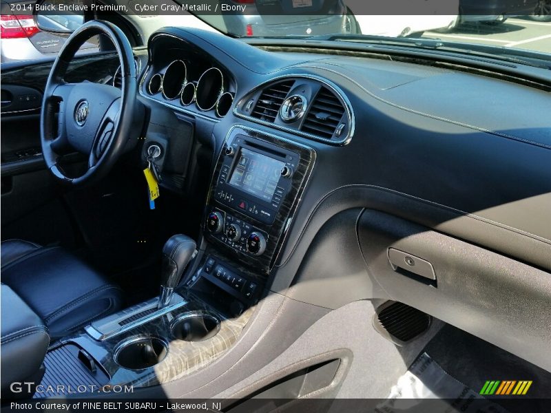 Cyber Gray Metallic / Ebony 2014 Buick Enclave Premium