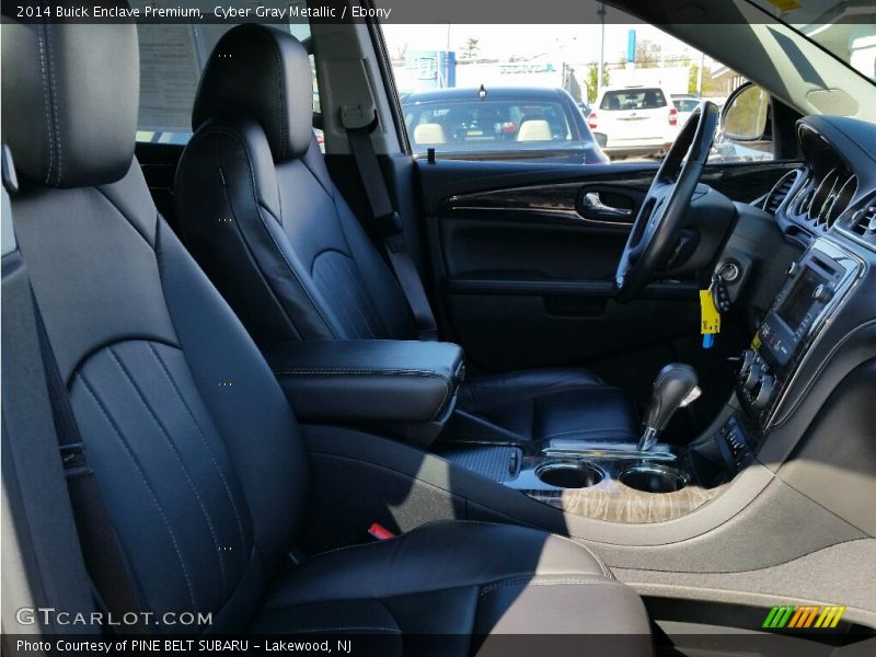 Cyber Gray Metallic / Ebony 2014 Buick Enclave Premium