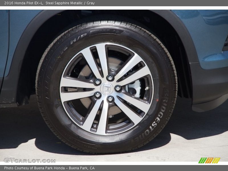  2016 Pilot EX-L Wheel