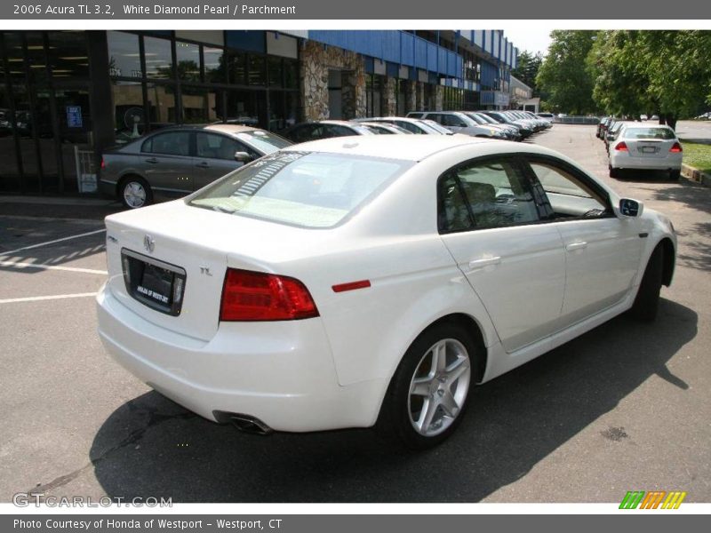 White Diamond Pearl / Parchment 2006 Acura TL 3.2