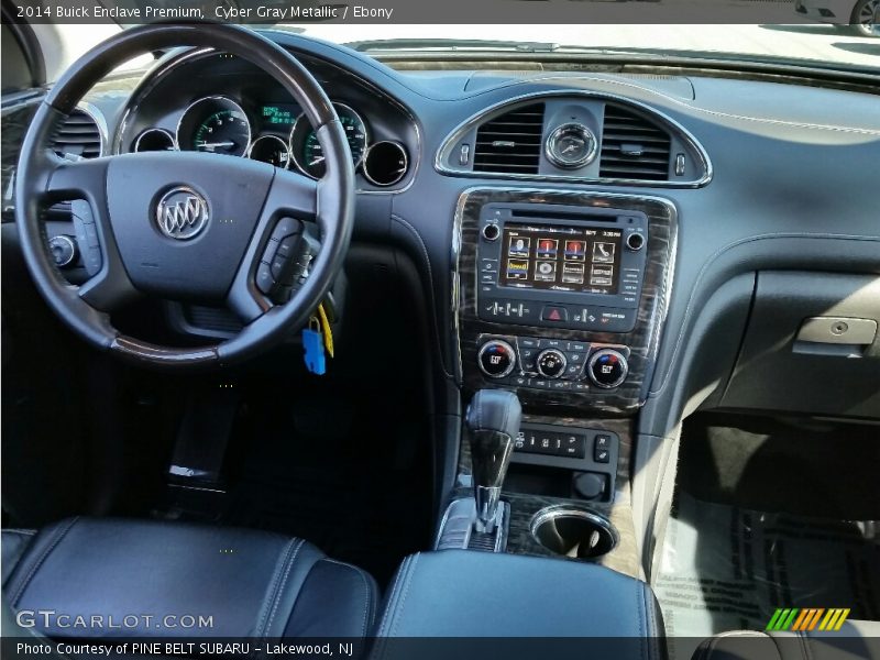Cyber Gray Metallic / Ebony 2014 Buick Enclave Premium