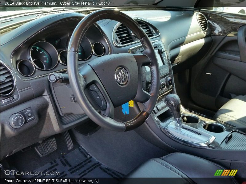 Cyber Gray Metallic / Ebony 2014 Buick Enclave Premium