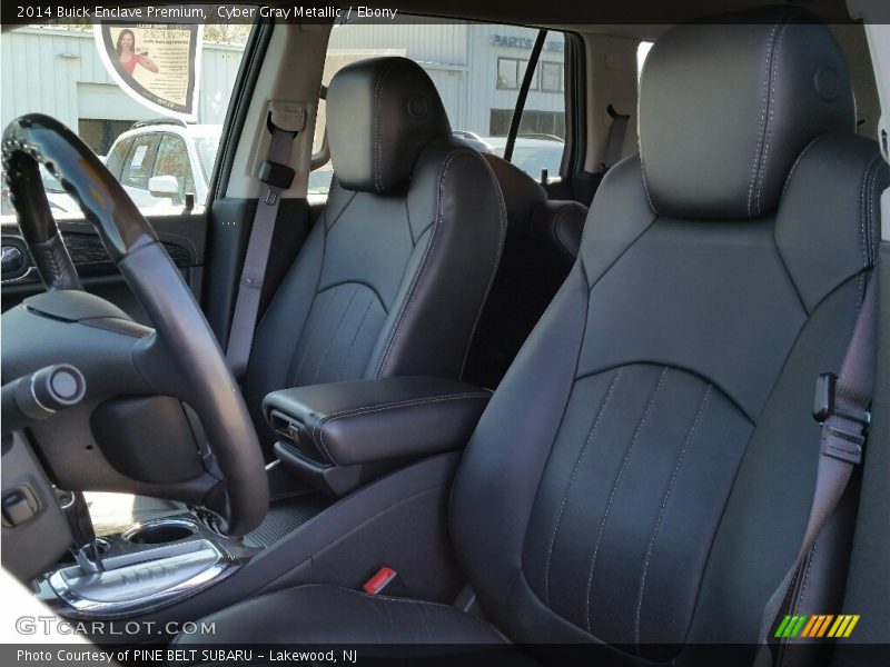 Cyber Gray Metallic / Ebony 2014 Buick Enclave Premium