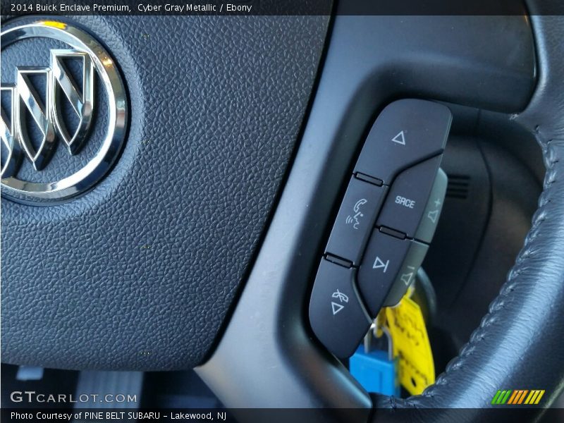Cyber Gray Metallic / Ebony 2014 Buick Enclave Premium