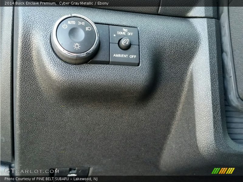 Cyber Gray Metallic / Ebony 2014 Buick Enclave Premium