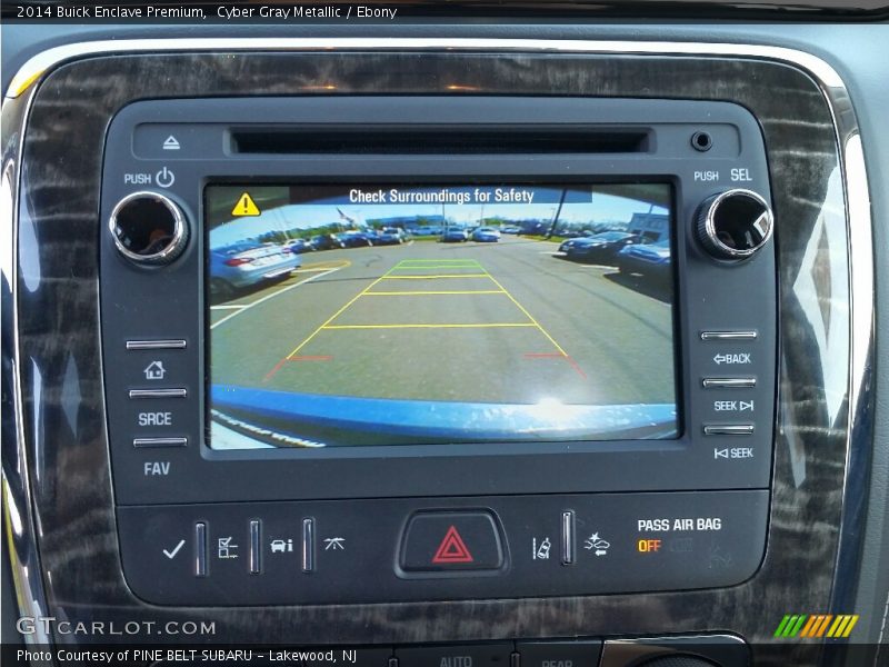 Cyber Gray Metallic / Ebony 2014 Buick Enclave Premium