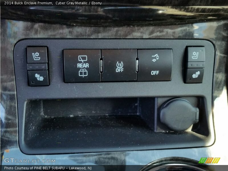 Cyber Gray Metallic / Ebony 2014 Buick Enclave Premium