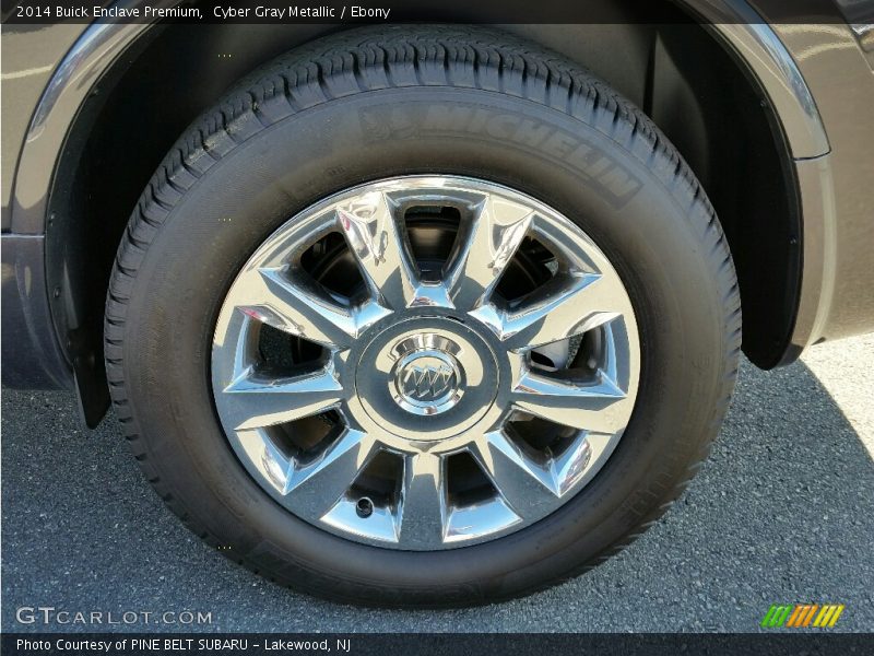 Cyber Gray Metallic / Ebony 2014 Buick Enclave Premium