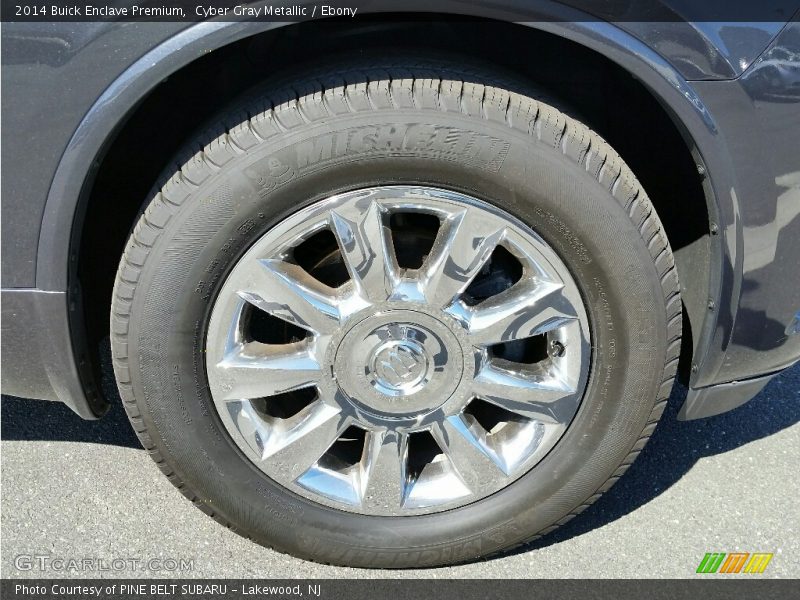 Cyber Gray Metallic / Ebony 2014 Buick Enclave Premium