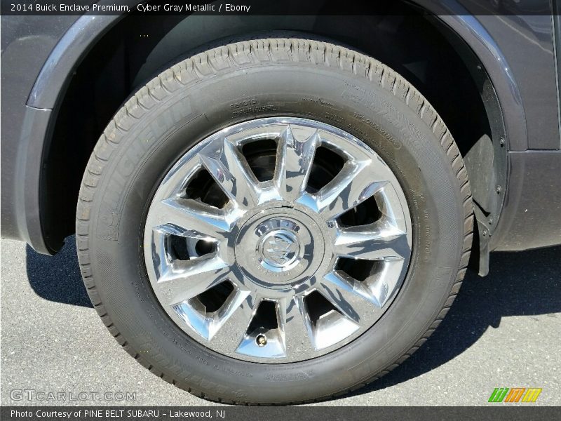 Cyber Gray Metallic / Ebony 2014 Buick Enclave Premium