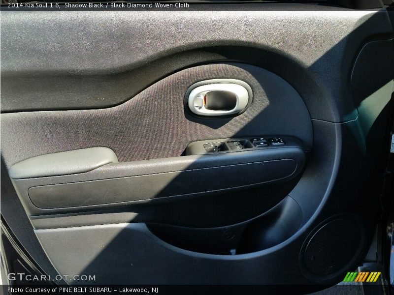 Shadow Black / Black Diamond Woven Cloth 2014 Kia Soul 1.6