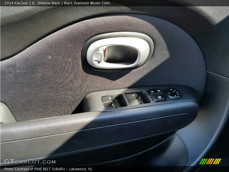 Shadow Black / Black Diamond Woven Cloth 2014 Kia Soul 1.6