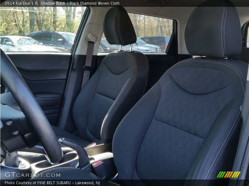 Shadow Black / Black Diamond Woven Cloth 2014 Kia Soul 1.6