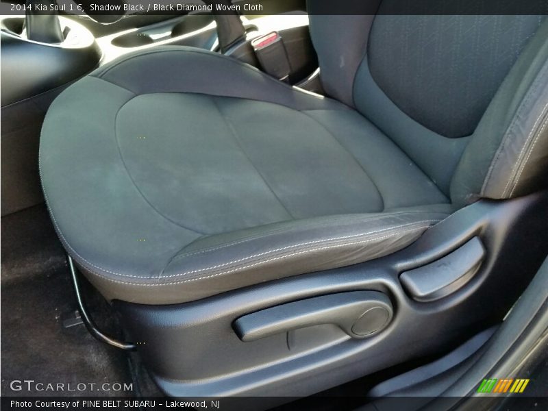 Shadow Black / Black Diamond Woven Cloth 2014 Kia Soul 1.6
