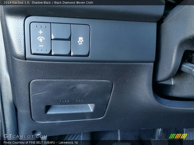 Shadow Black / Black Diamond Woven Cloth 2014 Kia Soul 1.6
