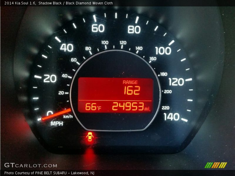 Shadow Black / Black Diamond Woven Cloth 2014 Kia Soul 1.6