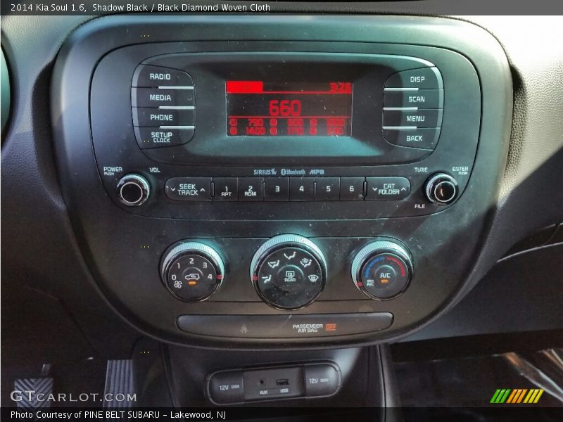 Shadow Black / Black Diamond Woven Cloth 2014 Kia Soul 1.6