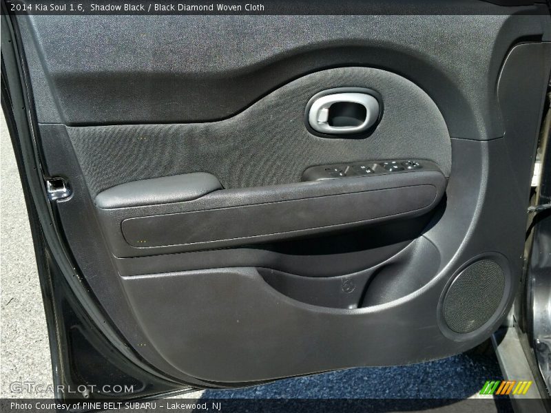 Shadow Black / Black Diamond Woven Cloth 2014 Kia Soul 1.6