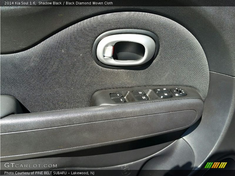 Shadow Black / Black Diamond Woven Cloth 2014 Kia Soul 1.6