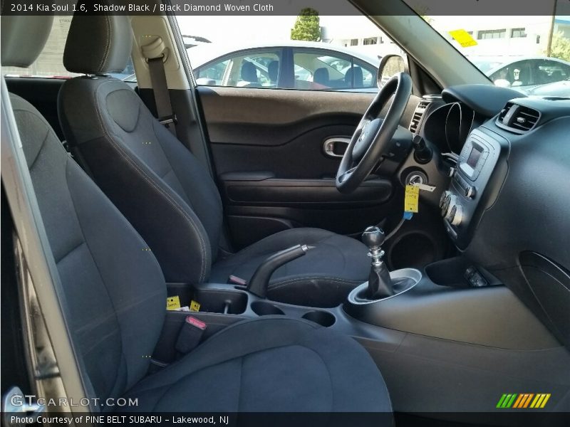 Shadow Black / Black Diamond Woven Cloth 2014 Kia Soul 1.6