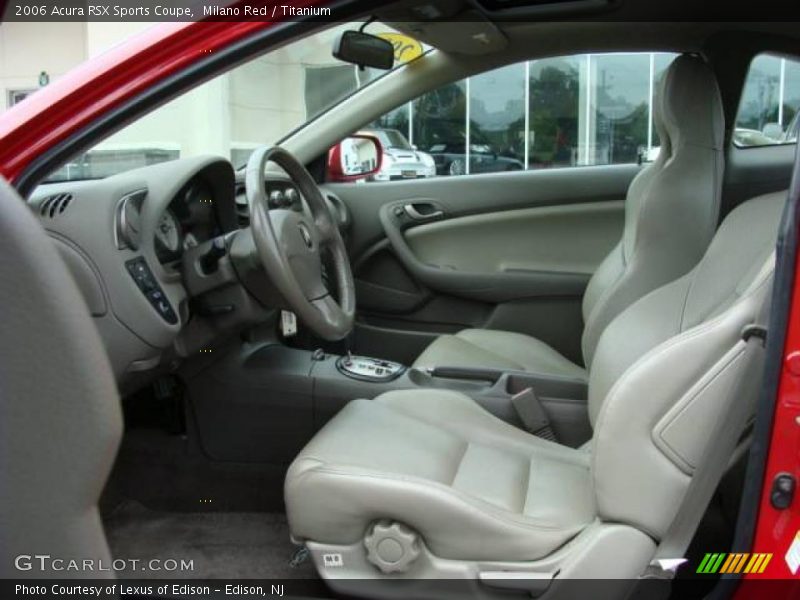 Milano Red / Titanium 2006 Acura RSX Sports Coupe