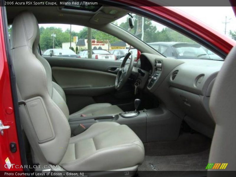 Milano Red / Titanium 2006 Acura RSX Sports Coupe
