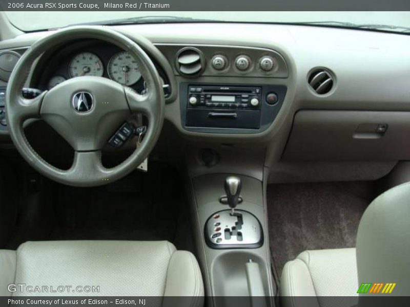 Milano Red / Titanium 2006 Acura RSX Sports Coupe