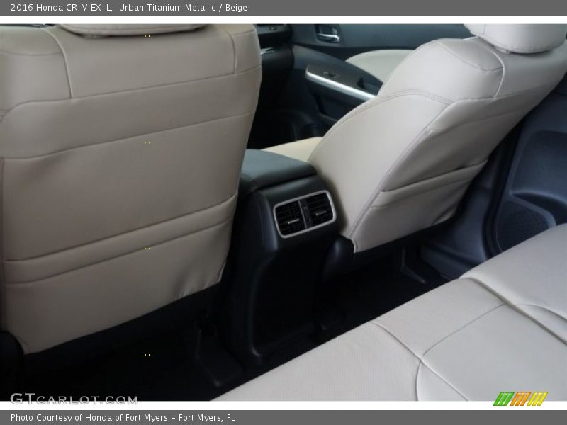 Urban Titanium Metallic / Beige 2016 Honda CR-V EX-L