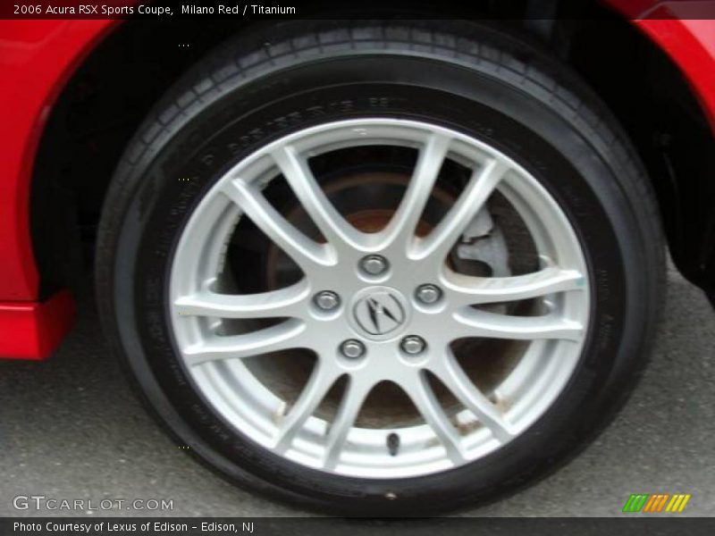 Milano Red / Titanium 2006 Acura RSX Sports Coupe