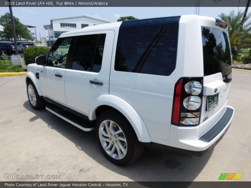 Fuji White / Almond/Arabica 2016 Land Rover LR4 HSE