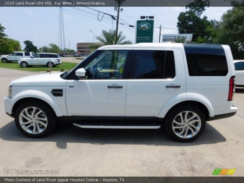 Fuji White / Almond/Arabica 2016 Land Rover LR4 HSE